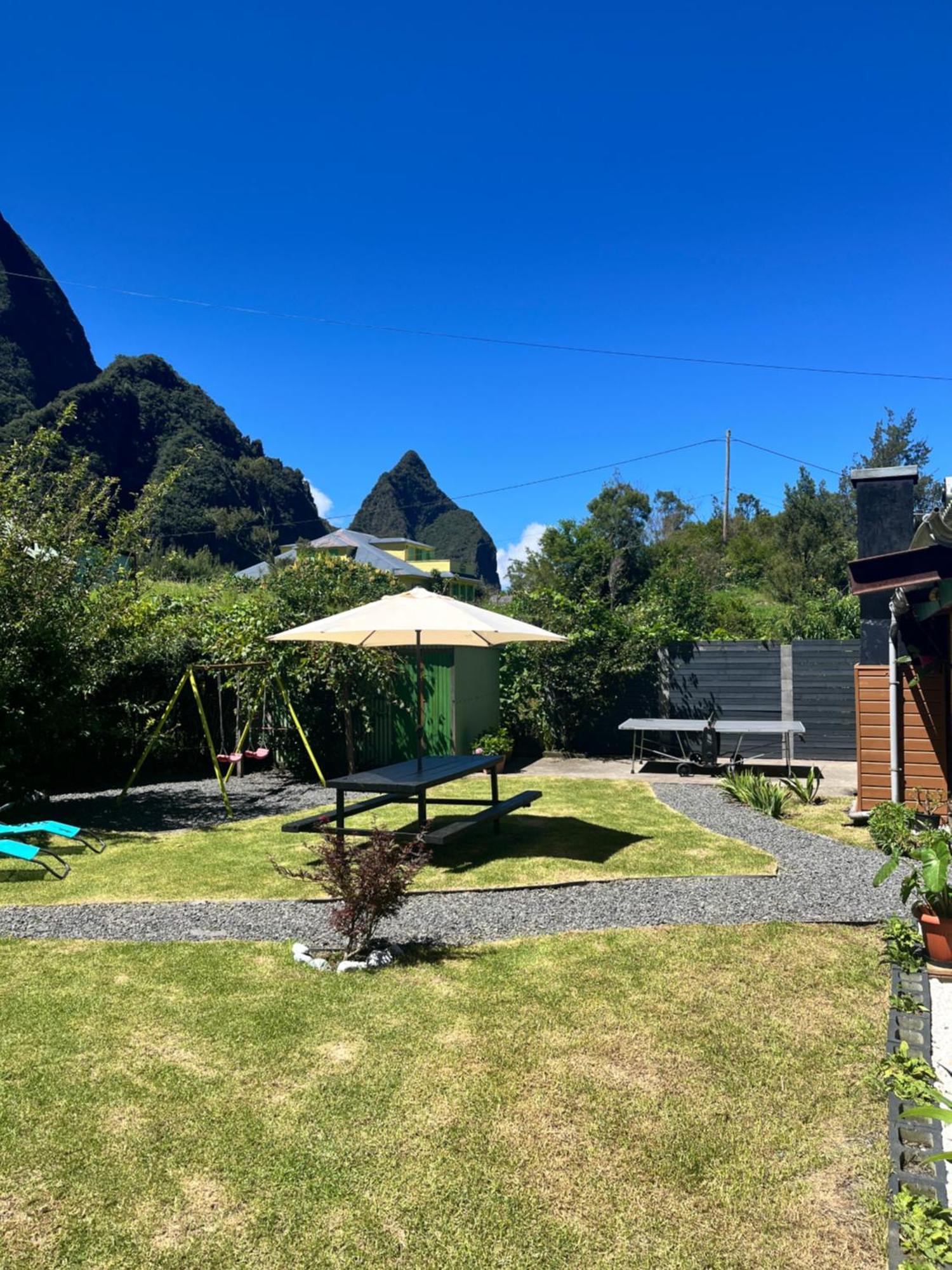 Au Pied Des Sources Villa Cilaos Ngoại thất bức ảnh